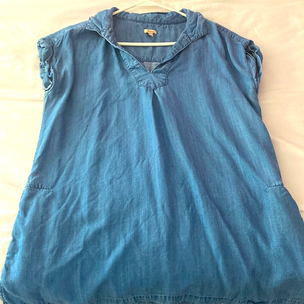 Reba Blue Jean top
